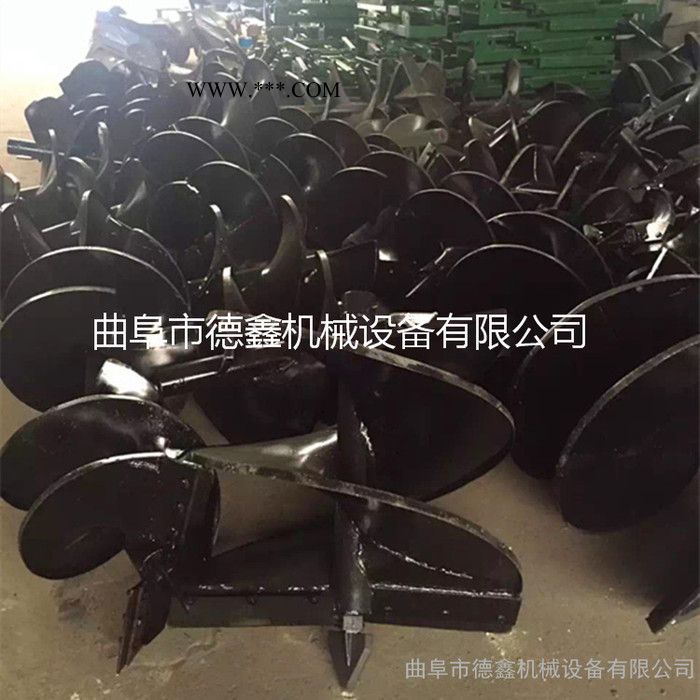 山地植树栽树挖坑机 一机多用型拖拉机牵引式地钻 传动轴传动图6