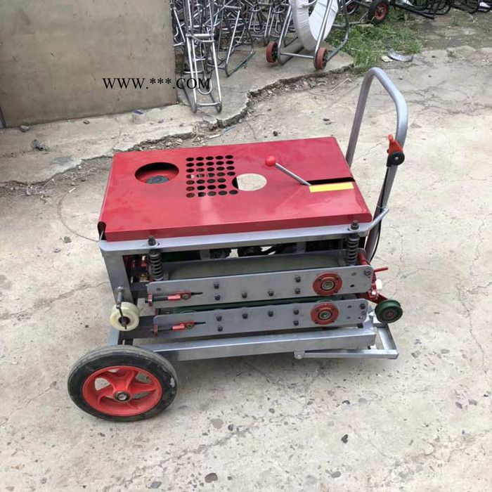 滚轮式电缆输送机价格 加固整体传动轴光缆牵引机图2