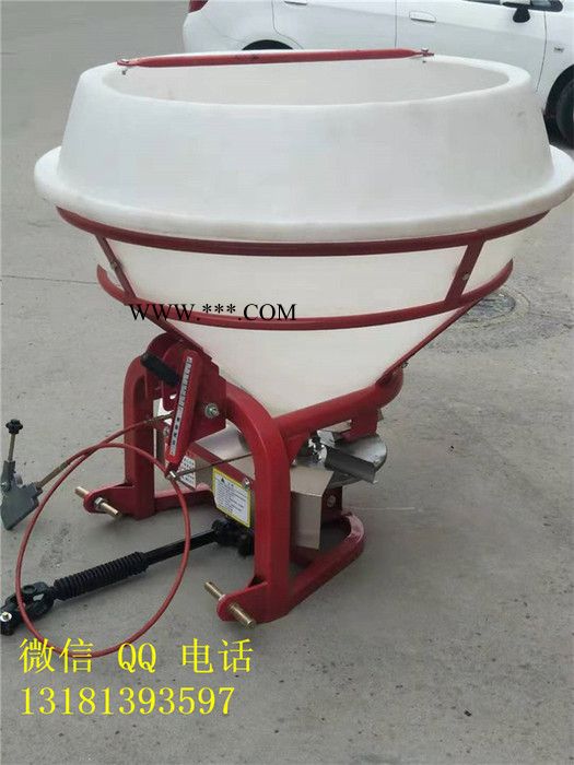 大容量撒肥机拖拉机后置传动轴撒播机农场使用小麦施肥器图2