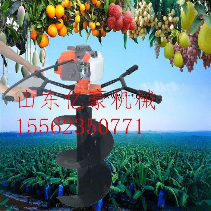 图片拖拉机传动轴带动挖坑机 果树植树挖坑机，打坑机品种齐全图5