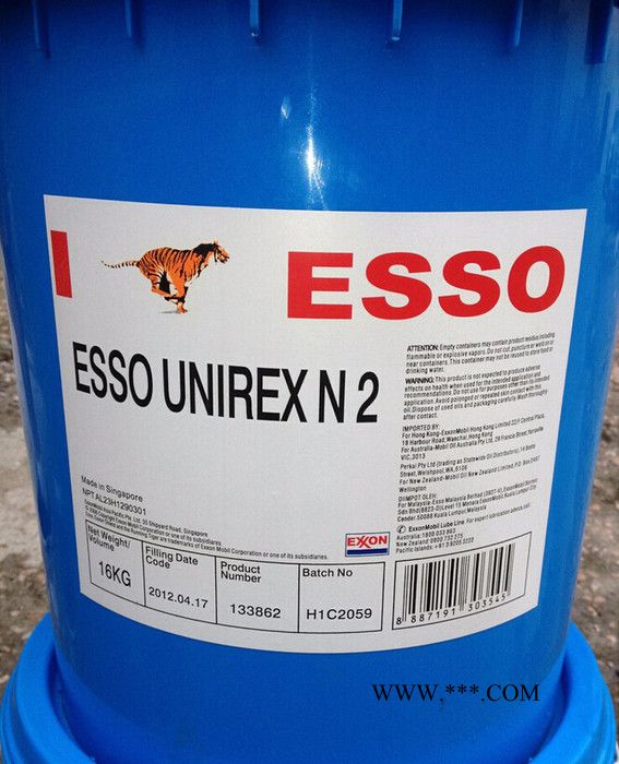 埃索优力达N2润滑脂 电机轴承润滑脂 埃索润滑脂图2