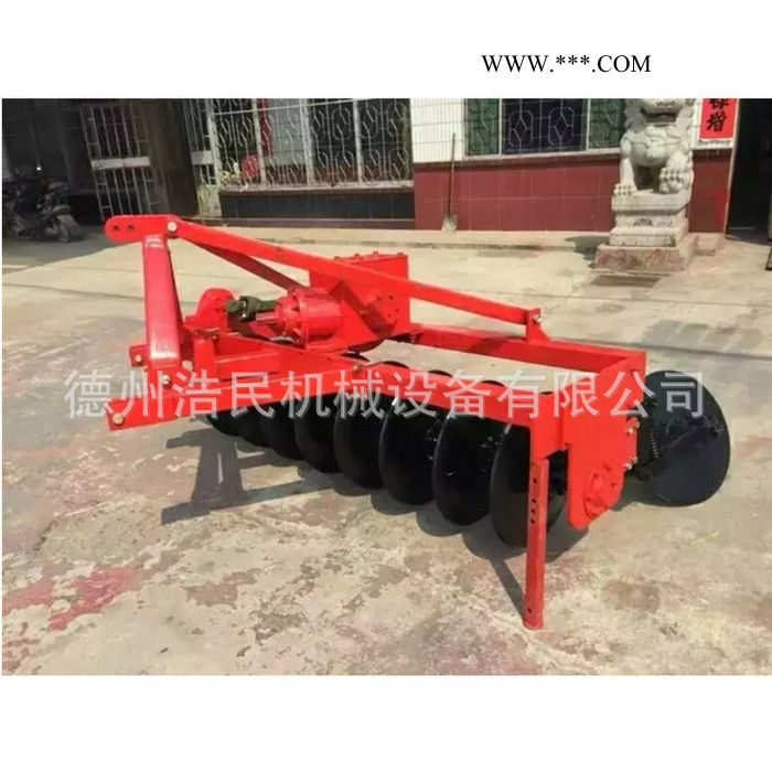 浩民9片驱动圆盘犁水田专用圆盘犁  拖拉机带稻田用圆盘犁 悬挂式传动轴带动驱动圆盘犁图3