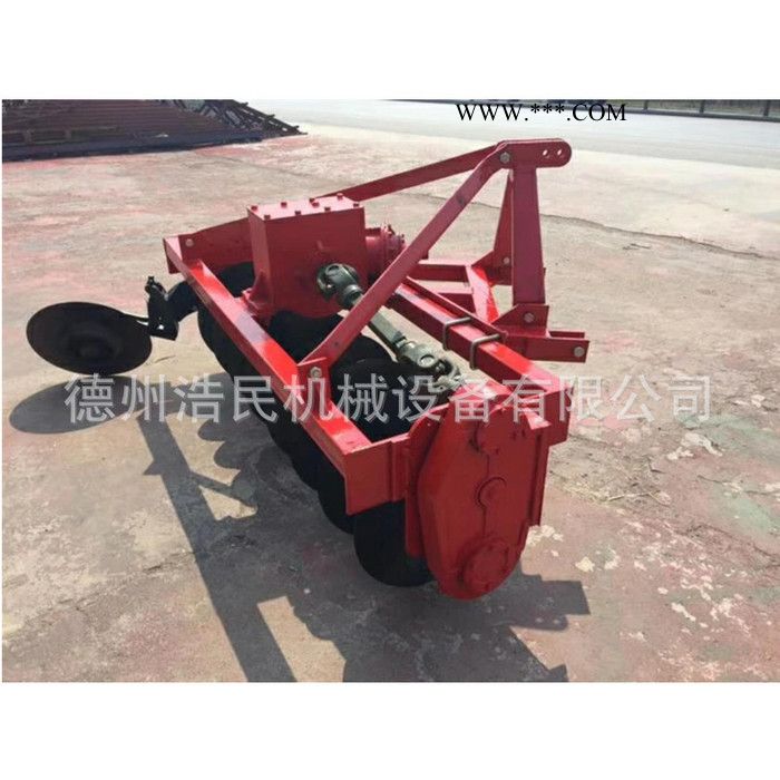 浩民9片驱动圆盘犁水田专用圆盘犁  拖拉机带稻田用圆盘犁 悬挂式传动轴带动驱动圆盘犁图2