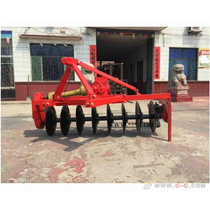 浩民9片驱动圆盘犁水田专用圆盘犁  拖拉机带稻田用圆盘犁 悬挂式传动轴带动驱动圆盘犁图5