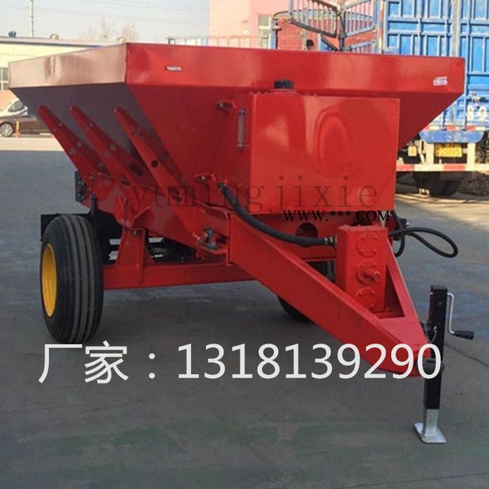 0 大容量大型后置撒肥机传动轴动力撒肥车 双盘撒肥机农业施肥机械 山西奶牛场厩肥撒肥车 动物粪便撒粪机图2