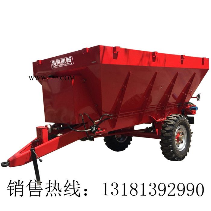 0 大容量大型后置撒肥机传动轴动力撒肥车 双盘撒肥机农业施肥机械 山西奶牛场厩肥撒肥车 动物粪便撒粪机图6