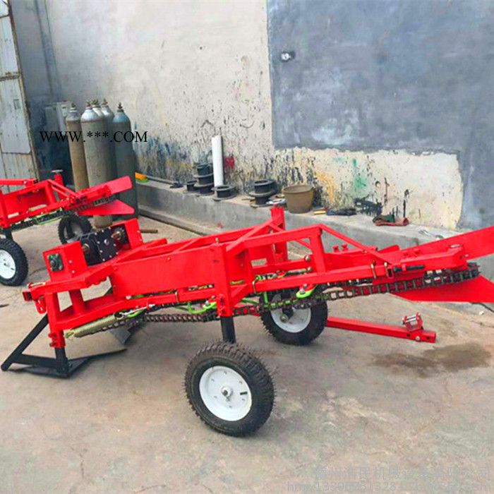 浩民生产四轮牵引式花生收割机 传动轴带动高效率刨花  高效花生收获机图6