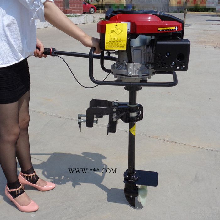 厂家批发船挂机 铁船水下推进器 汽油机油门线传动轴螺旋浆图6