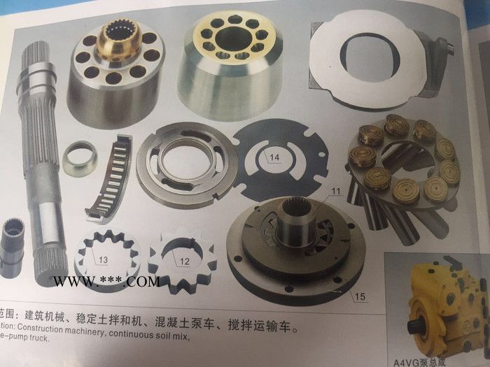 REXROTH/力士乐 A4VG125传动轴图2