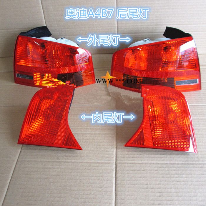原装奥迪老A6 老A4 B6 B7 后尾灯总成 后刹车灯 后转向灯图3