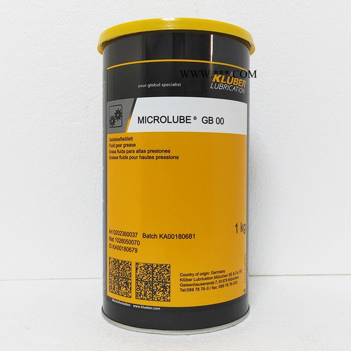 克鲁勃GB 00润滑脂,KLUBER MICROLUBE GB 00图1