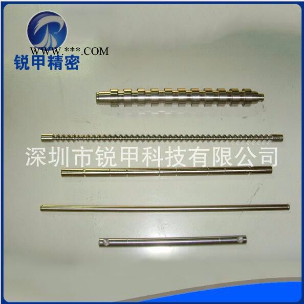 深圳锐甲科技专业加工非标机械零部件;连接器外壳以及插针插孔;电机马达传动轴;图3