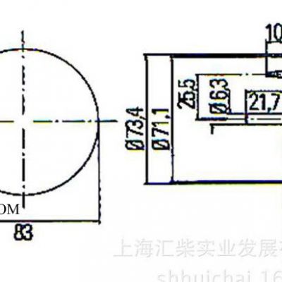 德国海拉 2BA 302 252-027 后转向灯