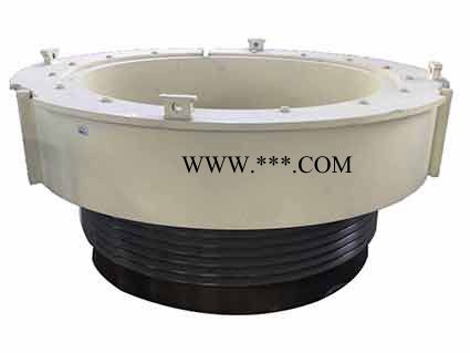 供应美矿 美卓hp破碎机配件：安全护罩、定锥给料斗、锁紧环、调整环、定锥、主机架、球面瓦、偏心套衬套、传动轴等图2