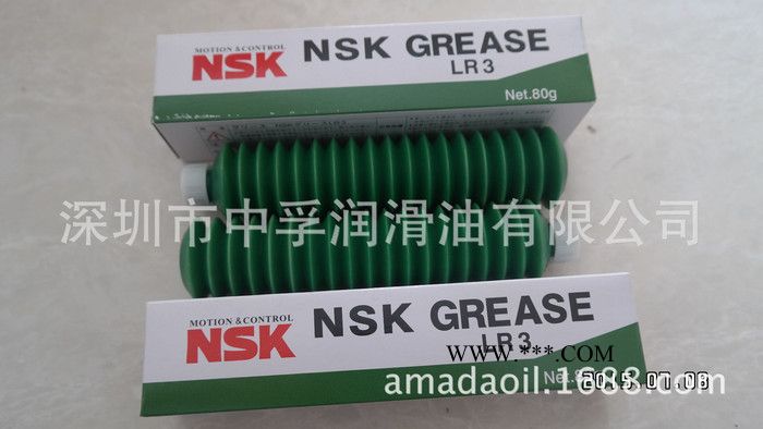 原装日本NSK GREASE LR3 Net.80g导轨滑块润滑脂图2