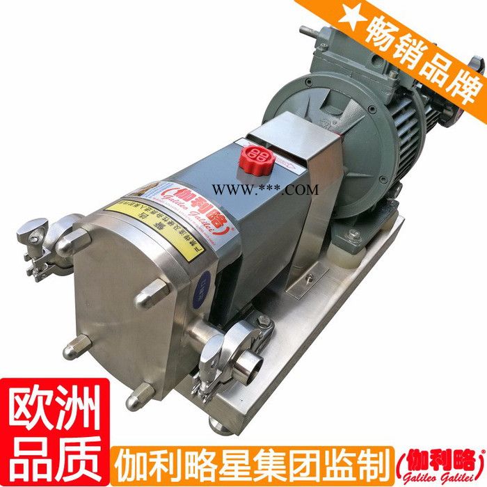 球形转子泵 凸轮式转子泵 润滑脂输送泵 楚图2