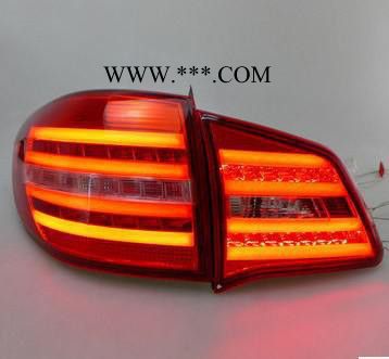 长城哈弗H6改宝马款LED尾灯总成 改装LED刹车灯 LED转向灯 行车灯图2