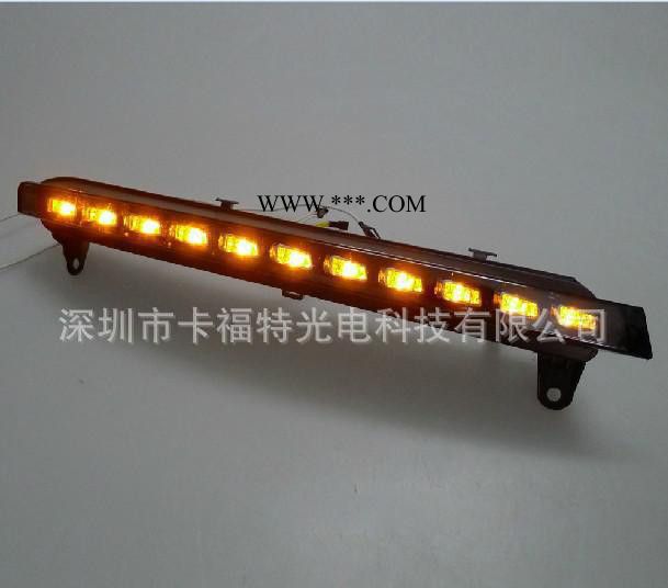 奥迪Q7升级高配专用LED日间行车灯 日行灯 LED转向灯 杠灯图2