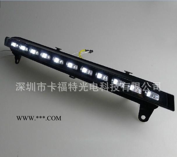 奥迪Q7升级高配专用LED日间行车灯 日行灯 LED转向灯 杠灯图3