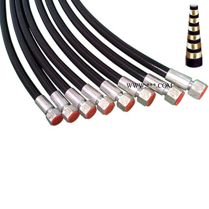 汇科 超高压胶管、转向机油管、液压设备专用有管、装载机专用油管、挖掘机专用油管、进口高压油管、高压油管批发刹车油管阻燃高图3