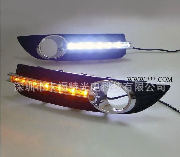 09-13款别克君威雾灯 专用LED日间行车灯 带转向灯 日行灯 杠图3