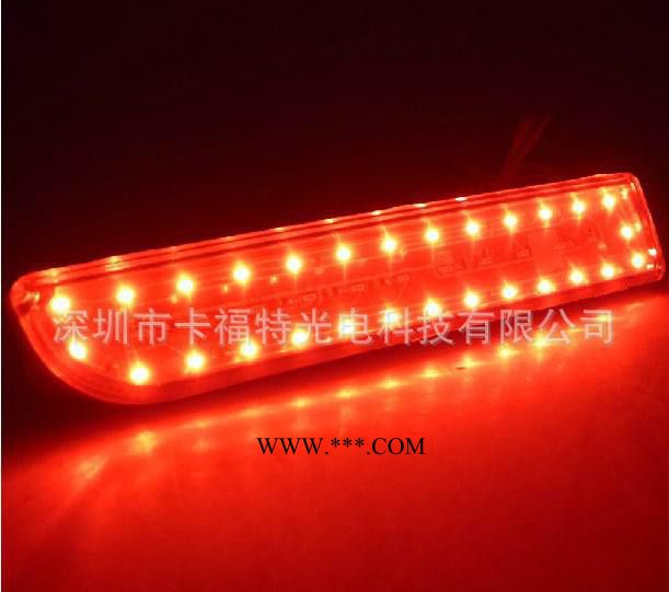 三菱翼神改装LED后杠灯 后保险杠灯 转向灯 行车警示灯 刹车图2