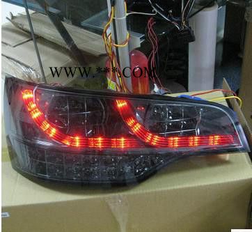 奥迪Q7改新款LED尾灯总成 原装位LED刹车灯 LED行车灯 LED转向灯图3