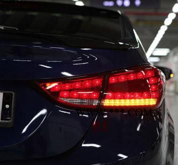 现代朗动MD改尾灯 LED刹车灯 LED转向灯 行车灯 LED后尾灯总成图3