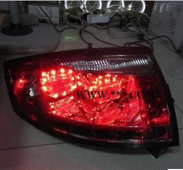 德国奥迪TT熏黑LED尾灯总成 LED刹车灯 LED行车灯 LED转向灯图3