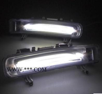 福特锐界改装 专用LED日间行车灯 光导带转向灯 双色日行灯图1