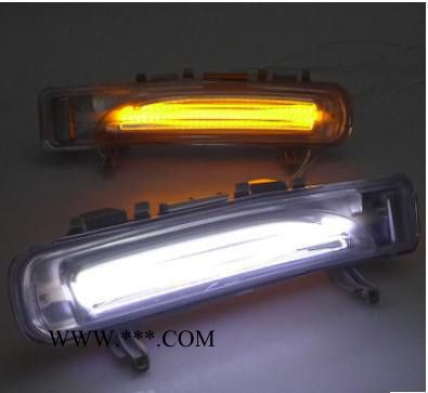 福特锐界改装 专用LED日间行车灯 光导带转向灯 双色日行灯图2