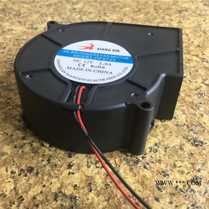 翔欣9733鼓风机涡牛风机 散热风扇 鼓风机 净化器直流风扇图4