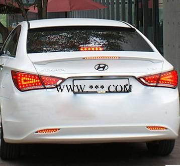 现代索纳塔8代改奔驰LED尾灯 八代索纳塔LED行车灯 刹车灯 转向灯图3