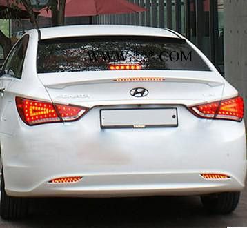 现代索纳塔8代改奔驰LED尾灯 八代索纳塔LED行车灯 刹车灯 转向灯图2