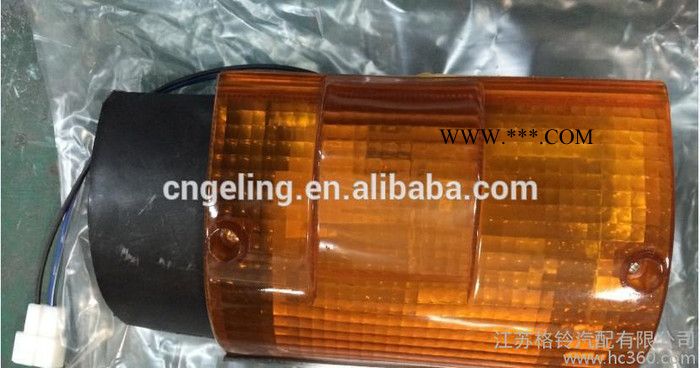 适用于三菱canter轻卡车前角灯 黄色转向灯 汽配件图3