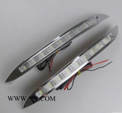 韩国起亚K2雾灯 专用LED日间行车灯 栅栏格 日行灯 带转向灯图3