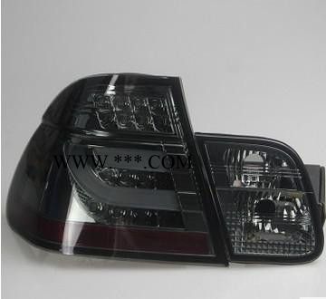 宝马E46 3系320 325 323 328 330CI改宝马7系LED尾灯 转向灯图2
