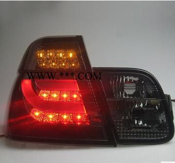 宝马E46 3系320 325 323 328 330CI改宝马7系LED尾灯 转向灯图3