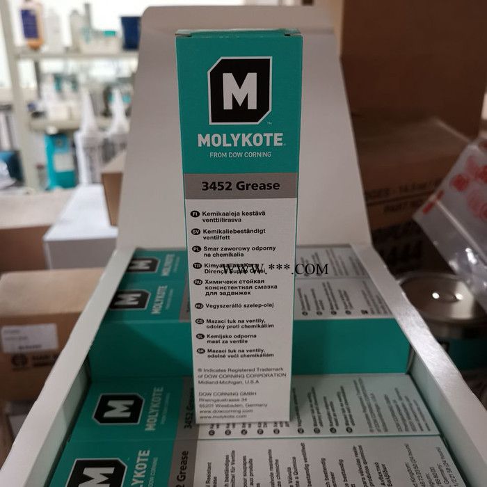 道康宁摩力克MOLYKOTE 3452 Grease 耐腐蚀氟硅酮润滑脂100克图2