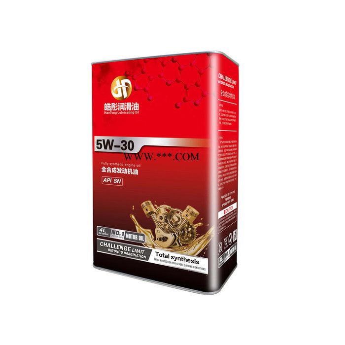 皓彤润滑油 发动机油 车用润滑油 山东润滑油厂家 机油批发SN  铁罐机油图2