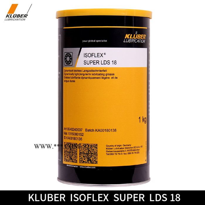 德国克鲁勃NBU15德国克鲁勃KLUBER ISOFLEX NBU15 12高速主轴承机械白油润滑脂1KG图4