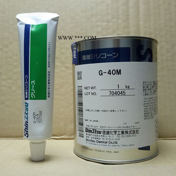 日本Shinetsu信越G-40M工业润滑油G40M高温润滑脂机械轴承金属齿轮润滑油胶粘剂图6