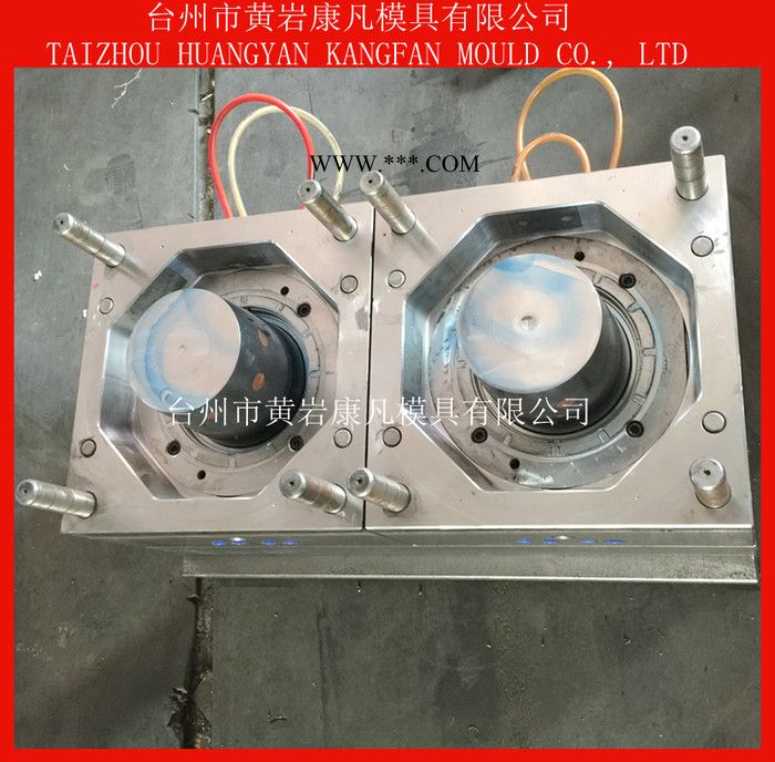 润滑脂 塑料包装罐子模具,食品包装桶模具,塑胶桶开发模具 塑料桶模具制作图4