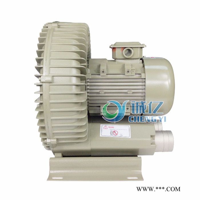 诚亿3KW 高压风机增氧机工业通风旋涡式高压鼓风机高压吸风机图5