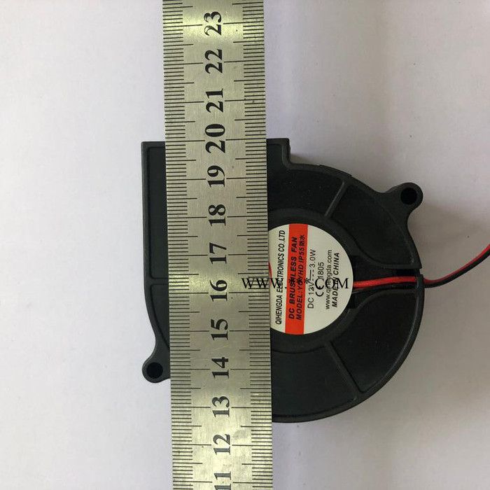 齐恒达 75*75*25MM 鼓风机  ** 直流鼓风机散热风扇图3