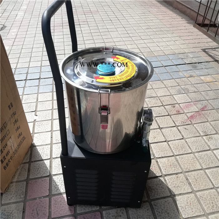 220V高压电动黄油机 24V充电式黄油机 挖机用润滑脂加注泵图7