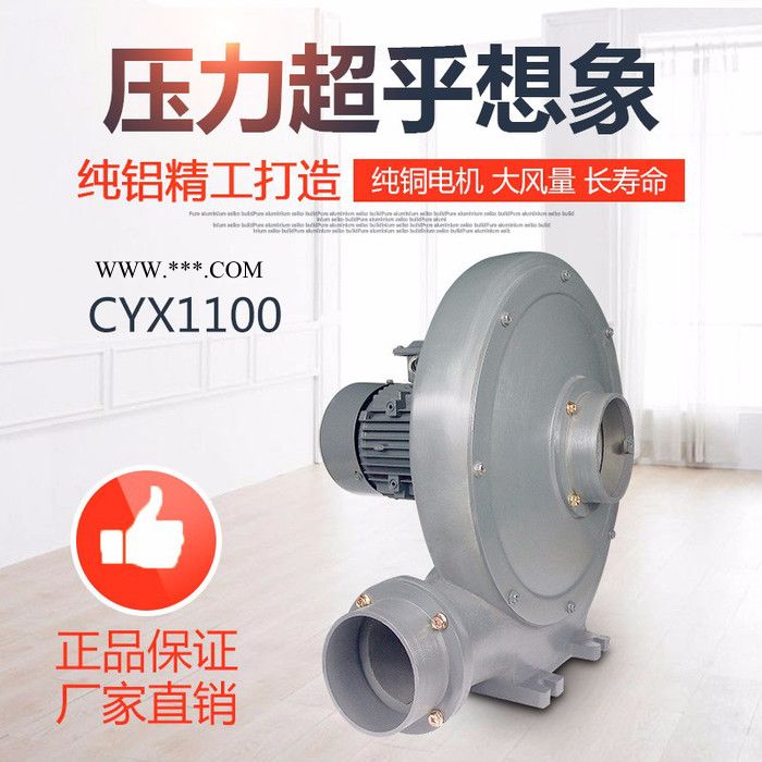 供应诚亿1.1KW气膜鼓风机 拱门风机 吹风机 铸铝中压风机风量大高品质低格实惠图2