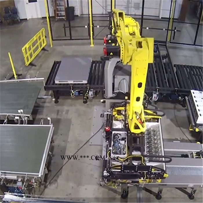 无锡机械手码垛机 KUKA木材行业码垛机器人 川崎码垛机器人润滑脂图3