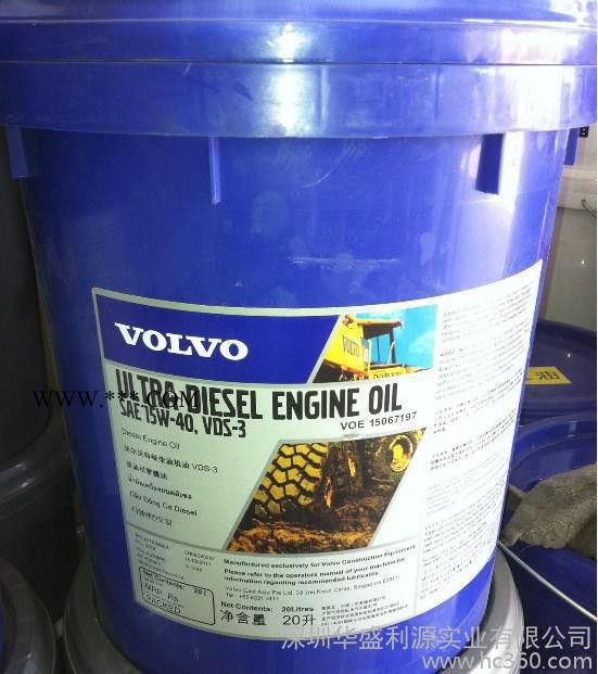 沃尔沃特级柴油机油 VDS-4 15W-40 VOLVO专用机油VDS-4 20L图3