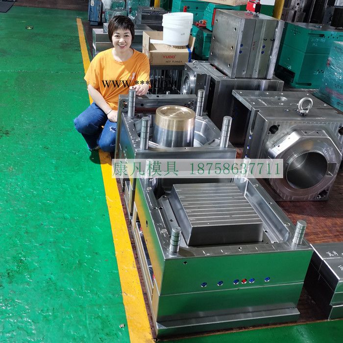 供应塑料定制 包装桶模具，注塑桶模具 润滑脂油桶模具，食品桶模具价格图4